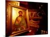 Orthodox Icon Painting in St. Paul and Peter's Cathedral, Constanta, Romania-Cindy Miller Hopkins-Mounted Photographic Print