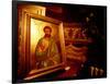 Orthodox Icon Painting in St. Paul and Peter's Cathedral, Constanta, Romania-Cindy Miller Hopkins-Framed Photographic Print