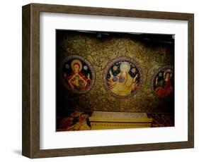 Orthodox Icons on Ceiling of Church in St. Paul and Peter's Cathedral, Constanta, Romania-Cindy Miller Hopkins-Framed Photographic Print