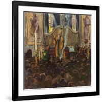 Orthodox Mass-Franz Roubaud-Framed Giclee Print
