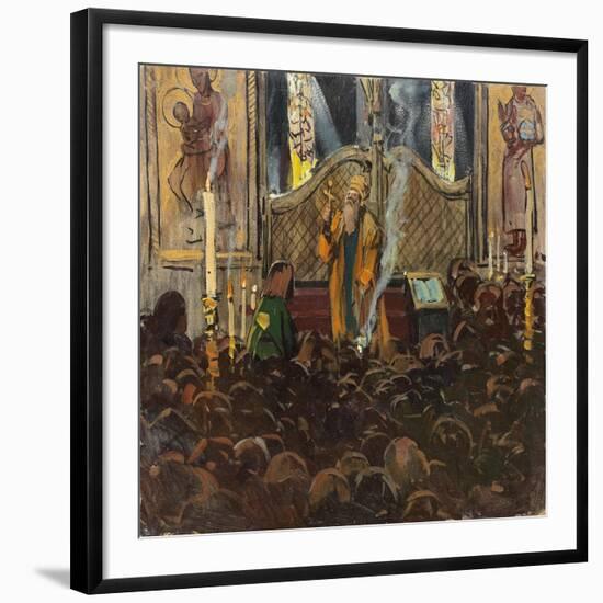 Orthodox Mass-Franz Roubaud-Framed Giclee Print