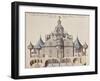 Orthographia Praecipuae Domus Arcis Uraniburgi-null-Framed Giclee Print