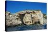 Ortholithos Rock, Paxos, Paxi, Ionian Islands, Greek Islands, Greece, Euruope-Tuul-Stretched Canvas