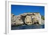 Ortholithos Rock, Paxos, Paxi, Ionian Islands, Greek Islands, Greece, Euruope-Tuul-Framed Photographic Print