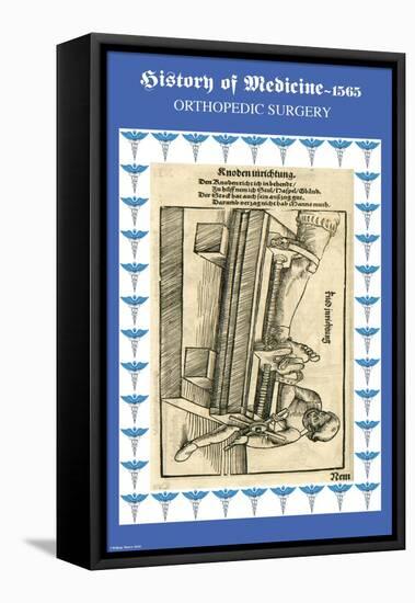 Orthopedic Surgery-Paracelsus-Framed Stretched Canvas