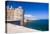 Ortigia Castle (Castello Maniace) (Castle Maniace)-Matthew Williams-Ellis-Stretched Canvas