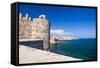 Ortigia Castle (Castello Maniace) (Castle Maniace)-Matthew Williams-Ellis-Framed Stretched Canvas