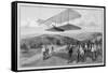 Orville and Wilbur Wright Test Unpowered Gliders Against the Wind at Kitty Hawk-null-Framed Stretched Canvas