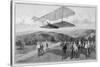 Orville and Wilbur Wright Test Unpowered Gliders Against the Wind at Kitty Hawk-null-Stretched Canvas