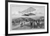 Orville and Wilbur Wright Test Unpowered Gliders Against the Wind at Kitty Hawk-null-Framed Premium Giclee Print
