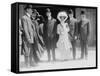 Orville, Wilbur, and Katherine Wright et al Photograph-Lantern Press-Framed Stretched Canvas