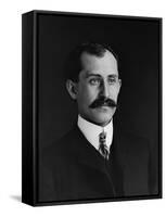Orville Wright 1871-1948 at Age 34 in 1905-null-Framed Stretched Canvas
