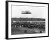 Orville Wright and Lahm in Record Flight Photograph - Fort Meyer, VA-Lantern Press-Framed Art Print