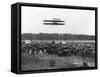 Orville Wright and Lahm in Record Flight Photograph - Fort Meyer, VA-Lantern Press-Framed Stretched Canvas