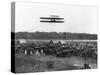 Orville Wright and Lahm in Record Flight Photograph - Fort Meyer, VA-Lantern Press-Stretched Canvas