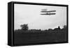 Orville Wright Flies High in the Sky Photograph - Dayton, OH-Lantern Press-Framed Stretched Canvas