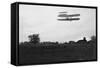 Orville Wright Flies High in the Sky Photograph - Dayton, OH-Lantern Press-Framed Stretched Canvas