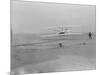 Orville Wright on First Flight at 120 feet Photograph - Kitty Hawk, NC-Lantern Press-Mounted Art Print