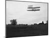 Orville Wright on Flight 41 at 60 foot high Photograph - Dayton, OH-Lantern Press-Mounted Art Print