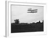 Orville Wright on Flight 41 at 60 foot high Photograph - Dayton, OH-Lantern Press-Framed Art Print