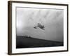 Orville Wright Testing Glider Photograph - North Carolina-Lantern Press-Framed Art Print