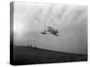 Orville Wright Testing Glider Photograph - North Carolina-Lantern Press-Stretched Canvas