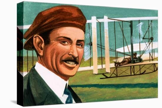Orville Wright-null-Stretched Canvas