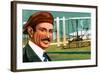 Orville Wright-null-Framed Giclee Print