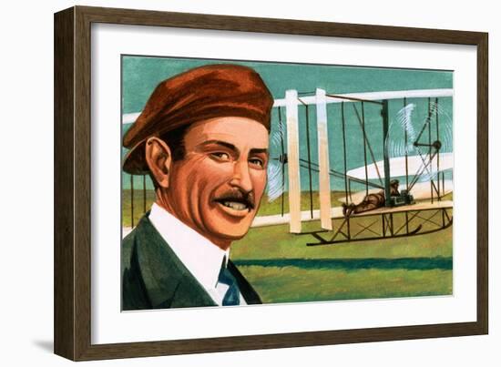 Orville Wright-null-Framed Giclee Print