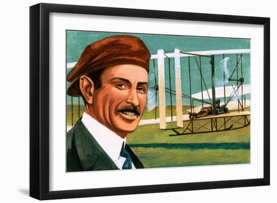 Orville Wright-null-Framed Giclee Print