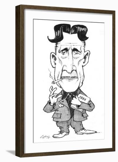 Orwell-Gary Brown-Framed Giclee Print