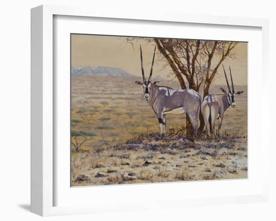Oryx-Peter Blackwell-Framed Art Print