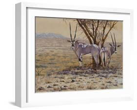 Oryx-Peter Blackwell-Framed Art Print