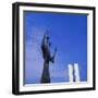 Os Candangos Monument, Brasilia, Brazil-Geoff Renner-Framed Photographic Print