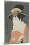 Osagawa Tsuneyo II in a Female Role, 1794-Toshusai Sharaku-Mounted Giclee Print