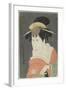 Osagawa Tsuneyo II in a Female Role, 1794-Toshusai Sharaku-Framed Giclee Print