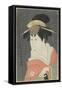 Osagawa Tsuneyo II in a Female Role, 1794-Toshusai Sharaku-Framed Stretched Canvas