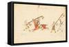 Osage, Big Nose, Osage Women, 1874-75-null-Framed Stretched Canvas