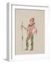 Osage, C.1934 (Watercolor)-Monroe Tsatoke-Framed Giclee Print