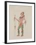 Osage, C.1934 (Watercolor)-Monroe Tsatoke-Framed Giclee Print