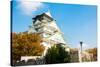Osaka Castle Autumn in Kansai Japan-vichie81-Stretched Canvas