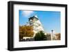 Osaka Castle Autumn in Kansai Japan-vichie81-Framed Photographic Print