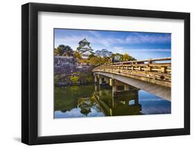 Osaka Castle in Japan.-SeanPavonePhoto-Framed Photographic Print