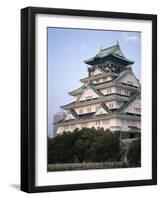 Osaka Castle, Osaka, Honshu, Japan-null-Framed Premium Photographic Print