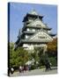 Osaka Castle, Osaka, Japan-Adina Tovy-Stretched Canvas