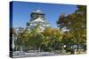 Osaka Castle, Osaka, Kansai, Japan-Ian Trower-Stretched Canvas