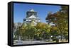 Osaka Castle, Osaka, Kansai, Japan-Ian Trower-Framed Stretched Canvas