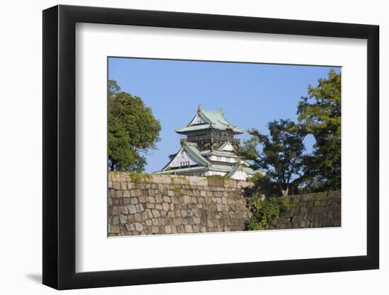 Osaka Castle, Osaka, Kansai, Japan-Ian Trower-Framed Photographic Print