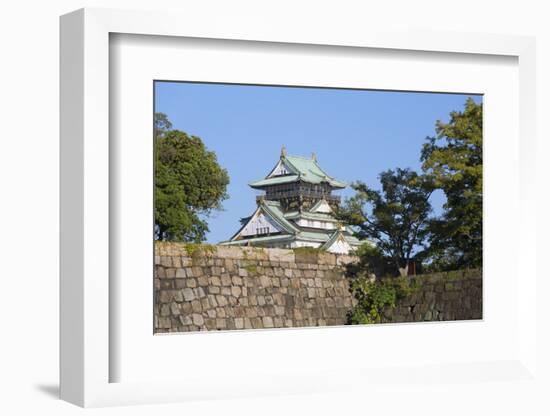 Osaka Castle, Osaka, Kansai, Japan-Ian Trower-Framed Photographic Print