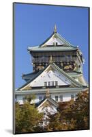 Osaka Castle, Osaka, Kansai, Japan-Ian Trower-Mounted Photographic Print